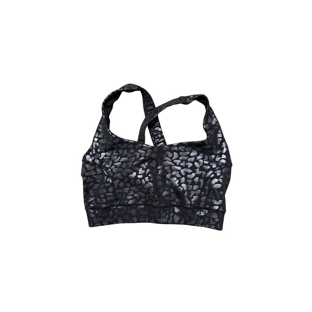 IVL Collective Metallic Leopard Print Chi Chi Sports Bra, Women’s Size 8 - Picture 3 of 5